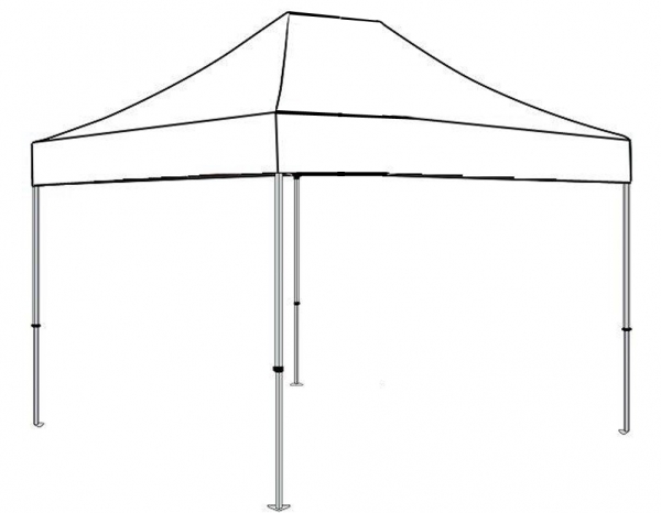 G-Tent 4.5x3m White